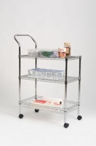 Çok Amaçlı Tekerlekli Servis Arabası