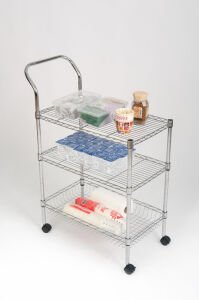 Çok Amaçlı Tekerlekli Servis Arabası