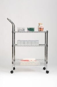 Çok Amaçlı Tekerlekli Servis Arabası