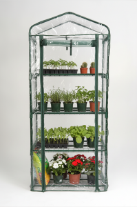 Katlanabilir 4 Katlı Mini Balkon Bahçe Serası