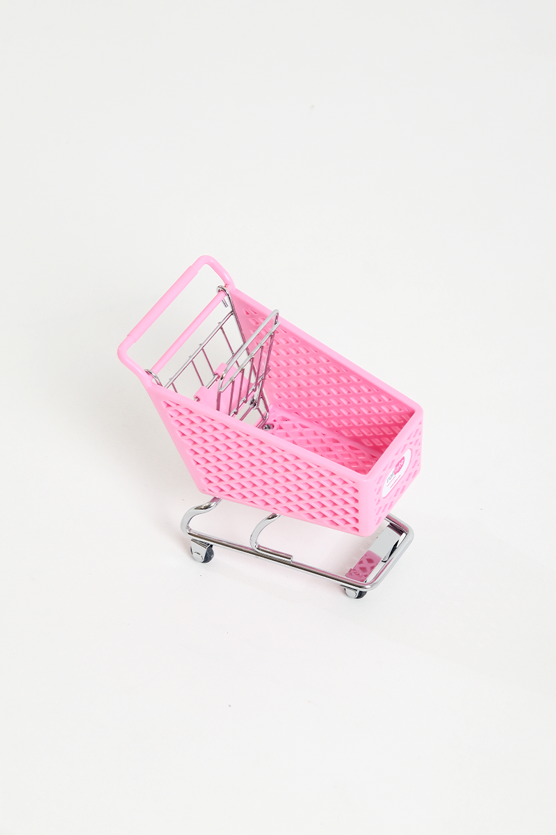 Mini Market Arabası Pembe