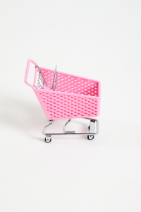 Mini Market Arabası Pembe