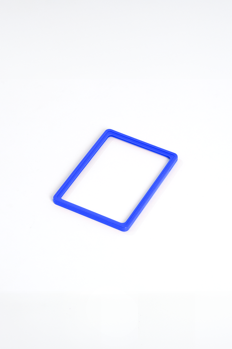 A5 Plastik Çerçeve Mavi 10'lu Paket
