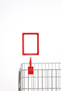 A6 Plastik Çerçeve Kırmızı 10'lu Paket