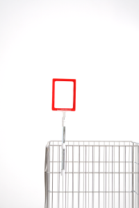 A6 Plastik Çerçeve Kırmızı 10'lu Paket