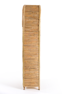 Wicker Shelf Bookcase Decorative Multi-Purpose Shelf (Closed Sides)