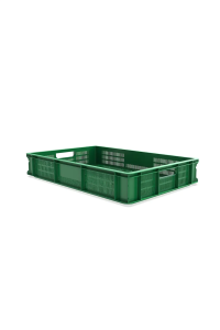 Plastic Vegetable Fruit Crate 40x60x10 cm