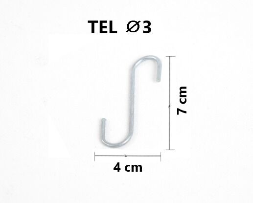 S Kanca 50 mm 10'lu Paket