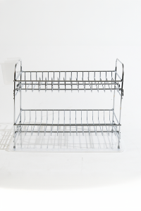 Dish Rack Dish Basket 2 Tier Plate Rack Reyhan Model Chrome