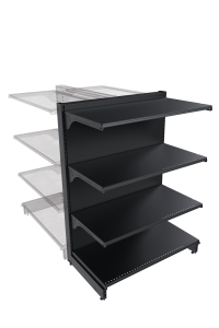 Metal Tek Yönlü Gondol Başı 1430x1000x500 mm Antrasit