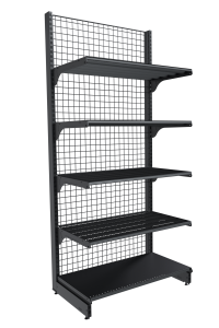 Wire Back Panel Wire Shelf Wall Shelf 227x1000x500 mm Anthracite
