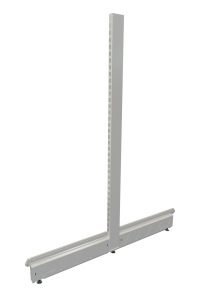 Çift Yönlü Duvar Reyonu Bitiş Takımı 1430x500 mm Beyaz