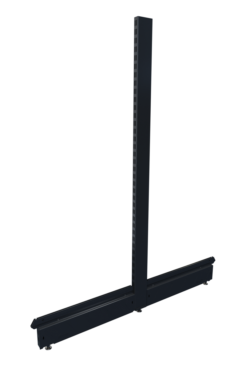 Çift Yönlü Duvar Reyonu Bitiş Takımı 1430x500 mm Antrasit