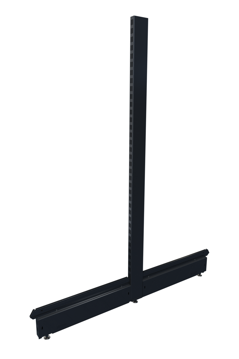 Çift Yönlü Duvar Reyonu Bitiş Takımı 1430x500 mm Antrasit