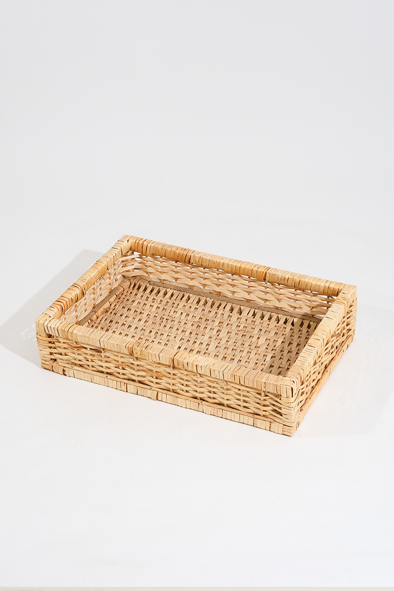 Framed Wicker Basket