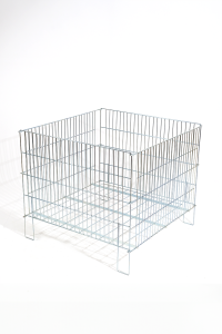 Katlanabilir Tel Teşhir Sepeti