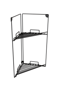 Dekoratif Köşe Duvar Rafı