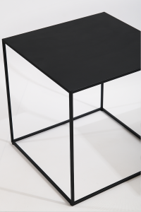 Metal 2'li Sehpa Siyah