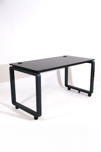 Table with Socket Black