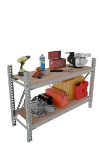 Heavy Duty Shelf Work Bench 2-Piece H1200