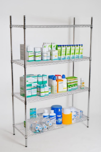 Tel 4 Katlı Krom Kaplama Ünite