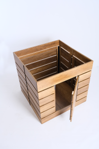 Katlanabilir Ahşap Meyve Sebze Reyonu