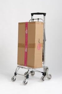 Taşınabilir Katlanabilir Alışveriş Pazar Arabası Altı Tekerlekli Metalik 30 Kg