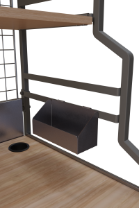 Special Design Two Shelves Office Computer Desk Pen Holder