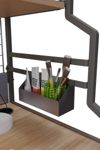 Special Design Two Shelves Office Computer Desk Pen Holder