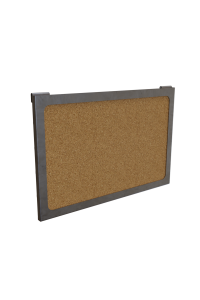 Special Design Two Shelves Office Computer Desk Cork Board