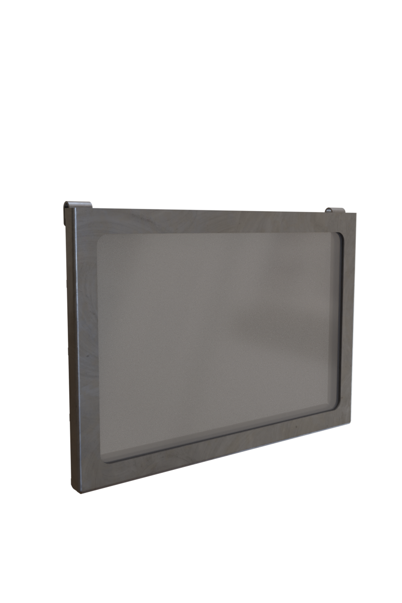 Özel Tasarım İki Raflı Ofis Bilgisayar Çalışma Masası Metal Çerçeve