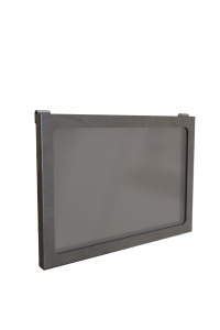 Özel Tasarım İki Raflı Ofis Bilgisayar Çalışma Masası Metal Çerçeve