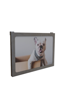 Özel Tasarım İki Raflı Ofis Bilgisayar Çalışma Masası Metal Çerçeve