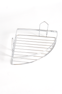 Single Oval Corner Bathroom Shelf Shampoo Holder