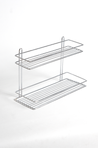 2 Tier Spice Rack Chrome