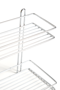 2 Katlı Baharatlık Krom