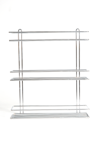 3 Katlı Baharatlık Krom