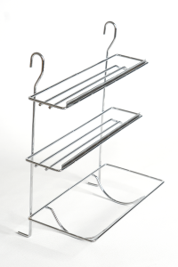 3 Katlı Çok Amaçlı Mutfak Rulo ve Folyo Tutucu Askı Raf