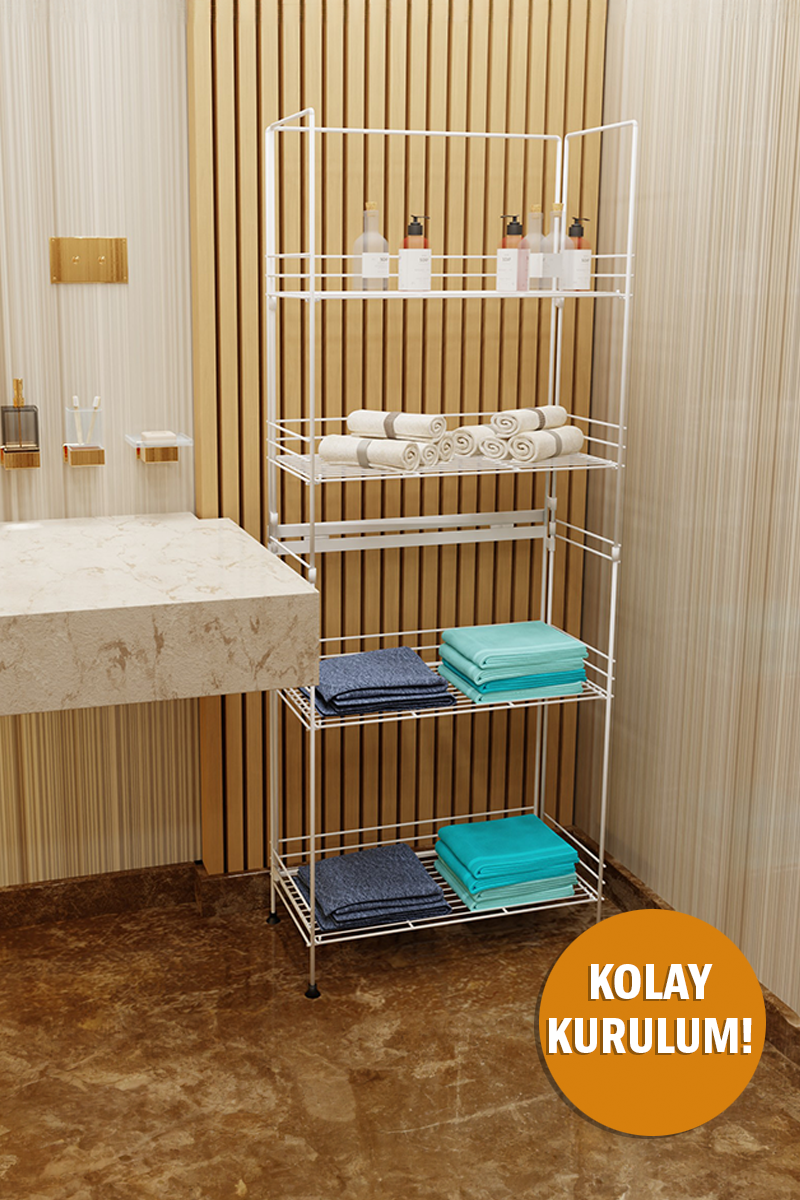 Akroraf Teşhir Standı Beyaz